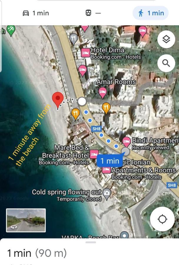 Bindi Apartment Himare Exterior foto